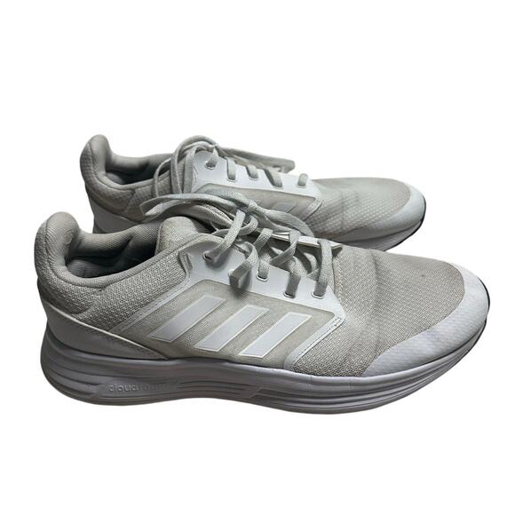 Adidas Cloudfoam Running Sneakers Men's Size 11 White Comfort Cushion Walking - Picture 1 of 8